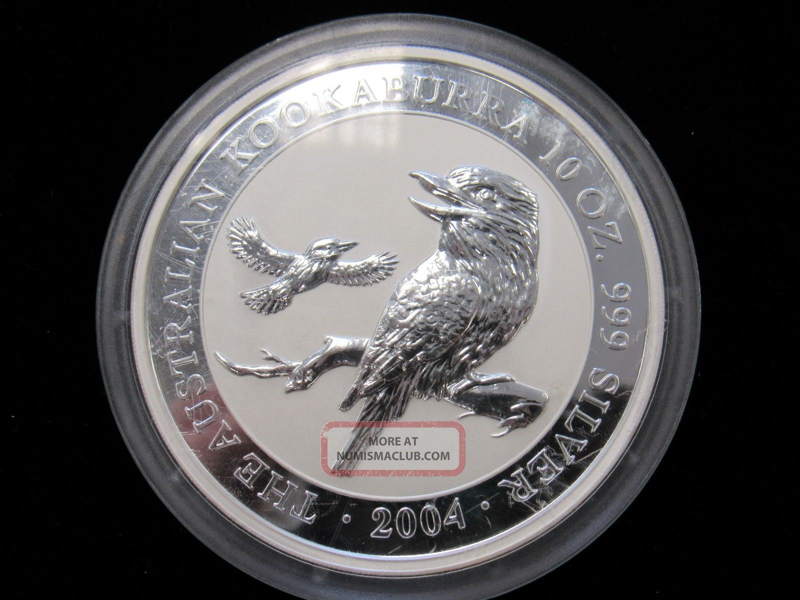 2004 Australia $10. 00 10oz. Kookaburra Proof Coin (7712 ...