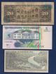 Mexico 20 Pesos 1970 P - 54p,  Suriname 5 Gulden,  Peru 500 Soles De Oro P - 125a Paper Money: World photo 1