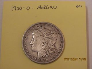 1900 O Morgan Silver Dollar Orleans 90 Silver photo