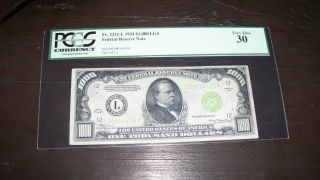 Pcgs Graded 30= Very Fine $1000.  00 Bill,  For What I Paid For It. photo