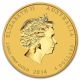 Wow 2014 1/20th Oz.  9999 Gold Year Of The Horse Color Perth $168.  88 Australia photo 1