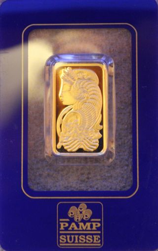 20 Gram Pamp Suisse Gold Bar (in Assay) photo