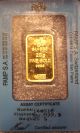 20 Gram Pamp Suisse Gold Bar (in Assay) Gold photo 1