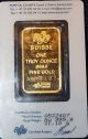 1 Troy Oz - 24 Karat Gold Bar - Pamp Suisse Fortuna Gold photo 1