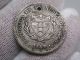 2 Colombia Silver Coins; 1849 2 Reales & 1852 1 Reales.  Nueva Granada - Bogota South America photo 2