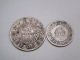 2 Colombia Silver Coins; 1849 2 Reales & 1852 1 Reales.  Nueva Granada - Bogota South America photo 8