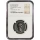 54 - 68 Ad Roman Empire Nero Securitas Ae Dupondius Ngc F Coins: Ancient photo 2