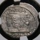 62 Bc Roman Republic L.  Scribonius Libo Bonus Eventus Silver Ar Denarius Ngc Au Coins: Ancient photo 1