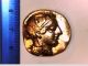 Greek Athens Tetradrachm Athena/owl Museum Restrike Coin 24k Gold Plated Gift Coins: Ancient photo 2