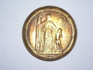 Indiana Centennial Medal 1816 - 1916,  Janet Scudder photo