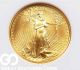 2007 - W Ngc $5 American Eagle,  1/10oz.  Fine Gold Ngc Ms 70 Early Releases Gold photo 1