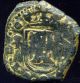 Medieval Spain Copper Pirate Cob 4 Maravedis Of Carolus (charles) Ii 1665 - 1700 Coins: Medieval photo 2