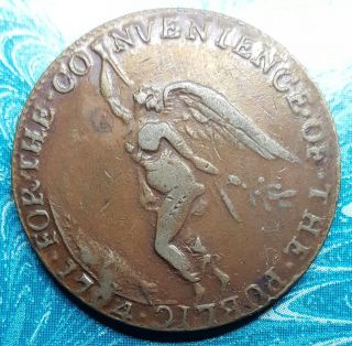 1794 Ireland Cork Half Penny Conder Token D&h 14 photo