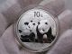 2010 Bu Silver 10 Yuan Panda.  Prc - China.  1 Troy Oz.  999 Fine Silver. China photo 3