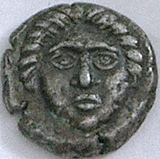 Greece - Apollonia Pontika 400 - 350 B.  C.  Diobol photo