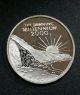 2000 ☆silver For The Millennium 1 Troy Oz.  999 Silver Round Coin Enameled Silver photo 1