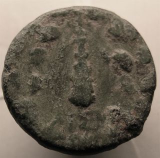 Ancient Greek Coin/cilicia/tarsos/zeus/club/oak Wreath/nike/scepter photo