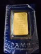 ✦✦one Ounce Pamp Suisse Gold Bar (1 Oz. ) Gold photo 1