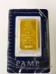 ✦✦one Ounce Pamp Suisse Gold Bar (1 Oz. ) Gold photo 5