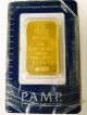 ✦✦one Ounce Pamp Suisse Gold Bar (1 Oz. ) Gold photo 6