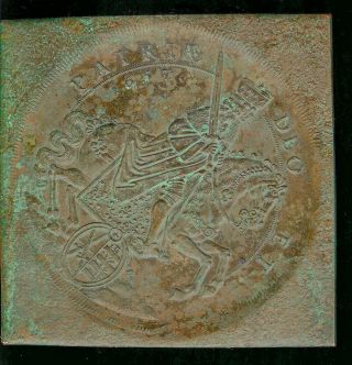 Germany Lauer Medal Trial Strike Fantasy Coin Cooper Klippe Thaler Taler Rare photo