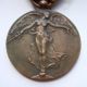 Art Nouveau Victory Angel Ww1 Bronze Pendant Medal By Dubois Exonumia photo 3