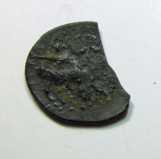 Ancient South India Coin Of Pallavas photo