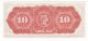 Costa Rica Banknote - Remainder 10 Pesos 1899 S164r Waterfalls - Unc North & Central America photo 1