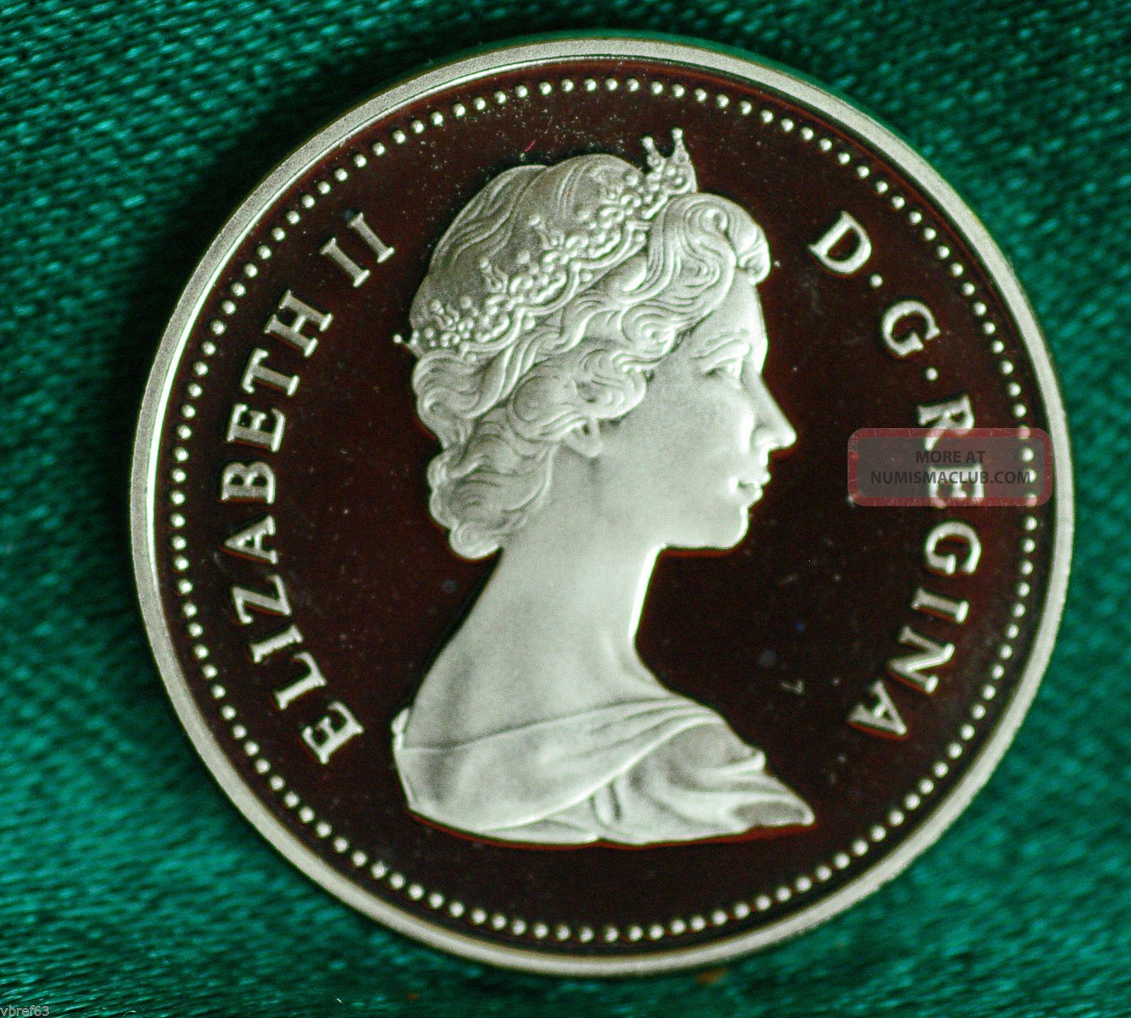 1983 Canada 5 Cent Proof Finish Coin Heavy Cameo