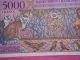 Madagascar 5000 Francs Aunc Africa photo 2