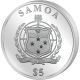 Samoa 2016 5$ Oak Leaf 3d Gold Leaves 1oz Proof Silver Coin Australia & Oceania photo 2