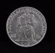 1942 Iv Vatican City 2 Lire Coin World War Ii Era Km 36 Coin Italy (1861-Now) photo 1