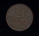 1947 Curacao Netherlands 2 1/2 Cents Coin Km 42 Netherlands photo 3