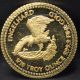 1985 Engelhard - The American Gold Prospector 1/10 Oz Fine Gold - Rare Coin Gold photo 1
