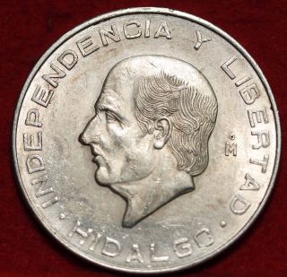 1956 Mexico 10 Pesos Silver Foreign Coin S/h photo