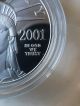 2001 - W 1oz Proof Platinum Eagle Platinum photo 3