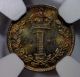 1890 1 Pence Maundy Great Britain Finest Known Ngc Ms67 Ms 67 UK (Great Britain) photo 2