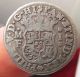 1735 Mexico Mf Colonial 1 Real Silver Coin - Felipe V Spain - Vtraque Vnum - 3gr Mexico photo 2