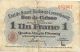 Luxembourg November 1914 1 Frank Banknote Cat 21 Fine Scarce Issue Europe photo 1