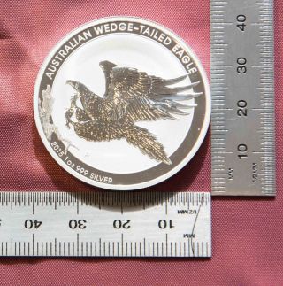 1x 1oz 2015 Australian Wedge Tailed Eagle 999 Silver Bullion Coin Perth photo