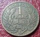 1921 Tunisia 1 Franc In Vf Africa photo 1