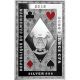 Cameroon 2016 2500 Francs Royal Poker - Ace Of Clubs Ag Proof Silver Coin Africa photo 1