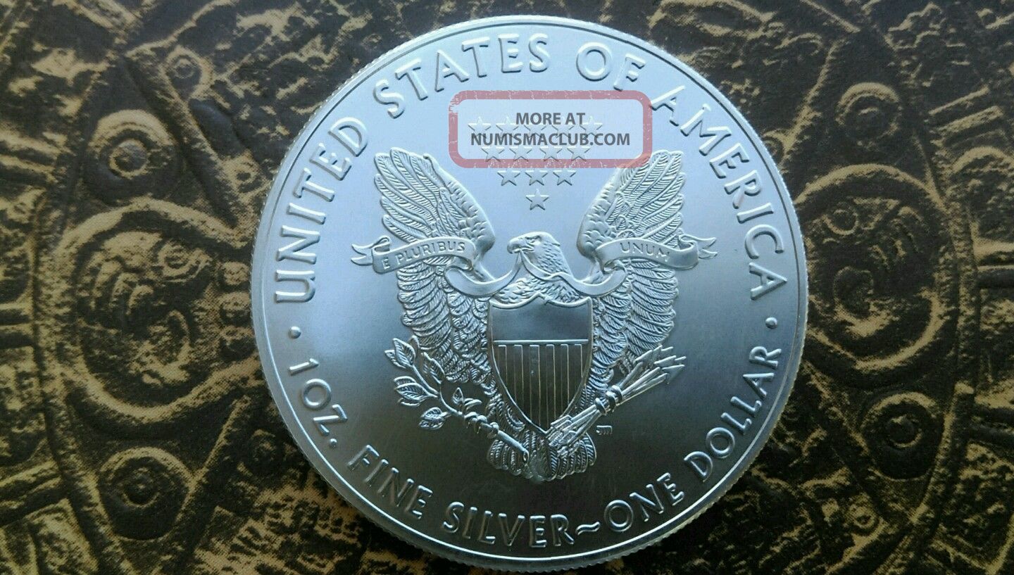 Liberty Eagle Silver Round {bu} One Troy Ounce. 999 Fine 