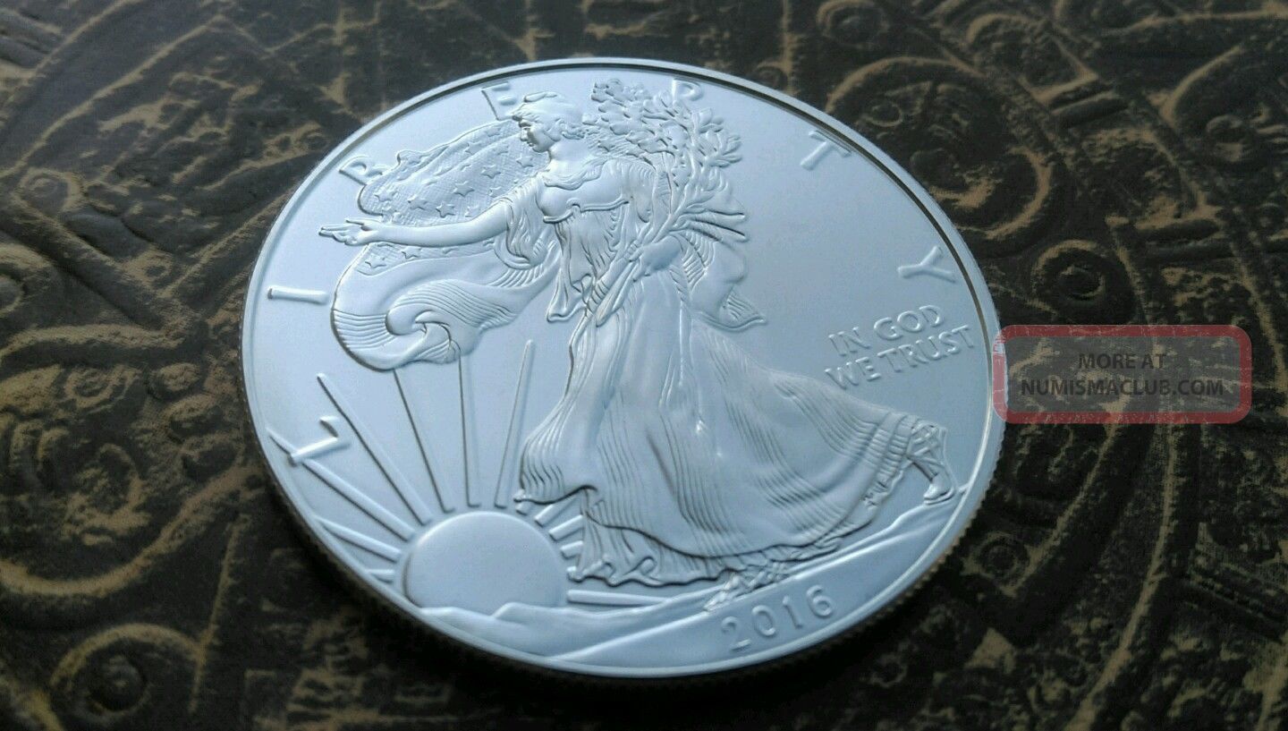 2014 Silver Dollar Coin 1 Troy Oz American Eagle Walking 