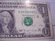 Fancy Block Of 7 6 ' S 1995 $1 One Dollar Ser 6606 6666 Federal Reserve Note Small Size Notes photo 1