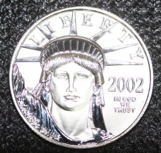 2002 $50 Reverse Proof Platinum American Eagle photo