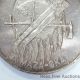 1971 999 Fine Silver Sioux Nation Maza - Ska Rosebud Wounded Knee Indian Coin Exonumia photo 3