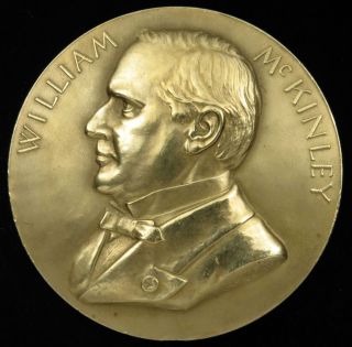 U.  S.  Medal No.  124 President William Mckinley 3 