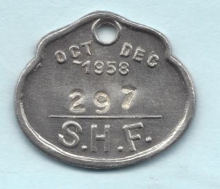 Sydney Australia Transportation Token Aus - 720 - Kq 297 Rare & Dated Pass photo