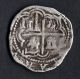 Lovely Pirate Cob & Spanish Colonial Silver 2 Reales Potosi 1577 - 1588 South America photo 2